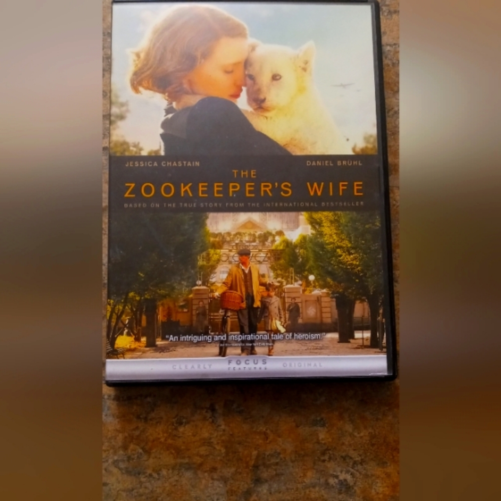 The Zookeeper's Wife (DVD) - White/Black